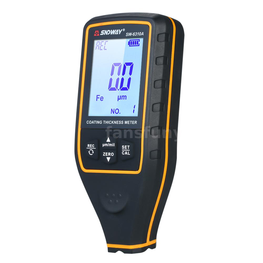 SNDWAY Digital Thickness Gauge With Auto Function Fe/NF ...